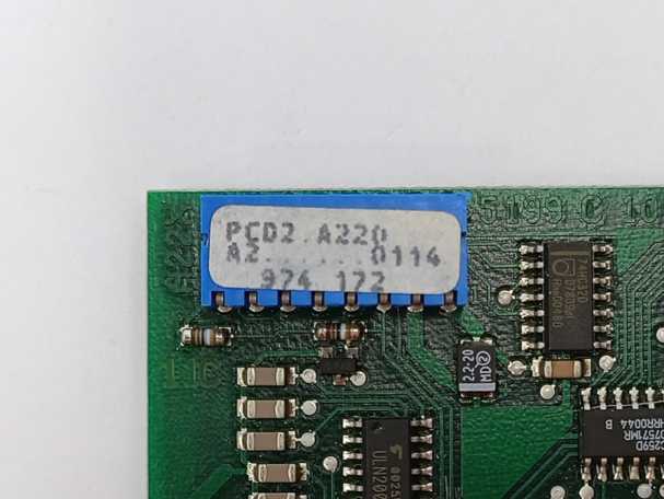 Saia-Burgess PCD2.A220 A2-0114 Digital Output Module