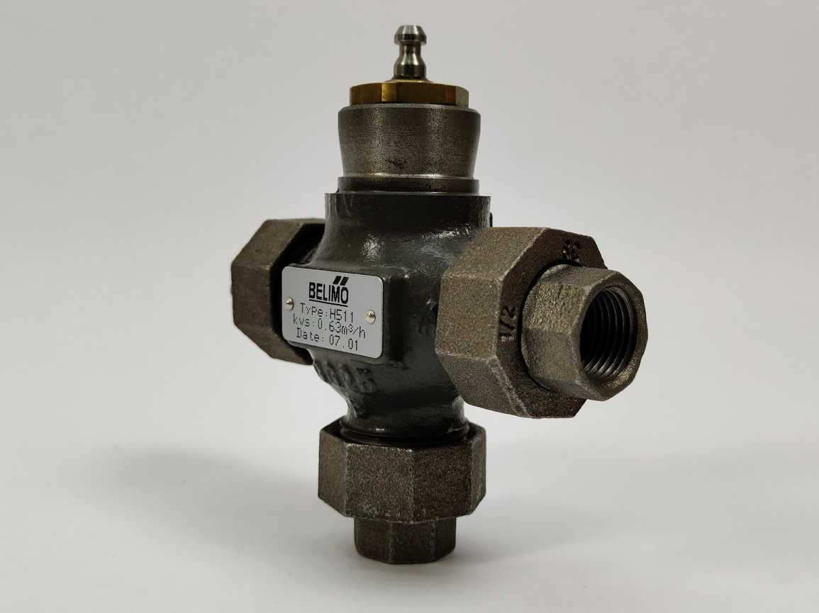 Belimo H511 Seat valve, 3-way, DN 15 Kvs 0.63 m³/h