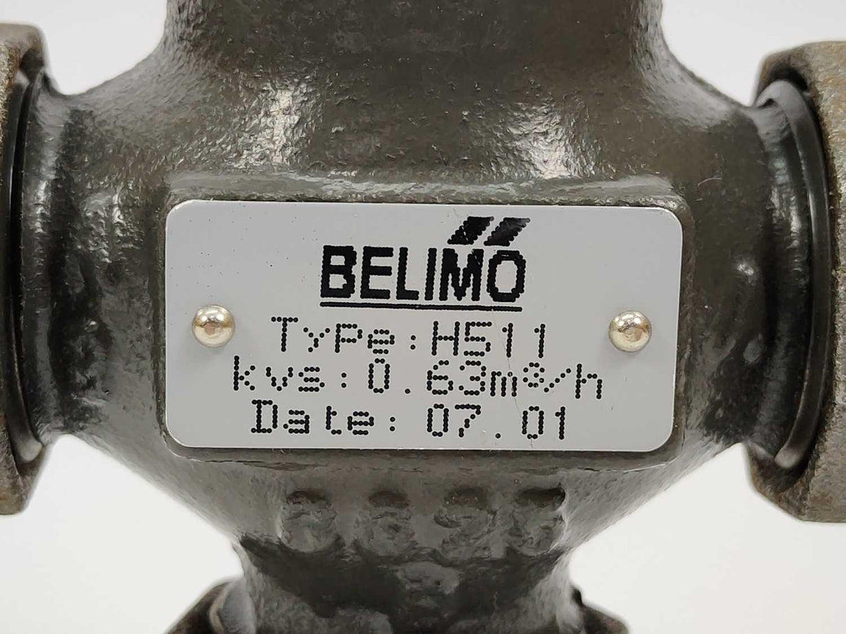 Belimo H511 Seat valve, 3-way, DN 15 Kvs 0.63 m³/h