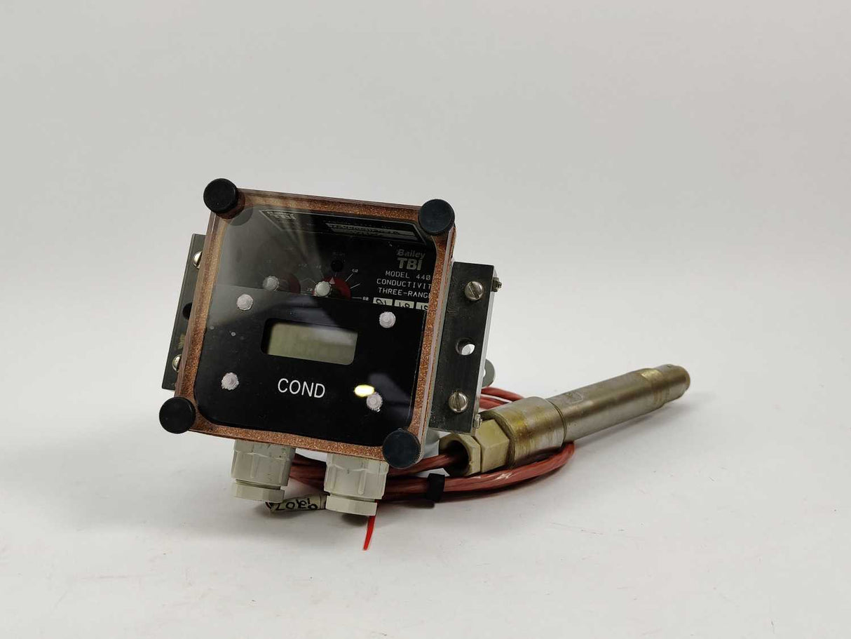 ABB TBI-Bailey TB440011207B Conductivity Meter 3 range w/ Sensor TB46101010002
