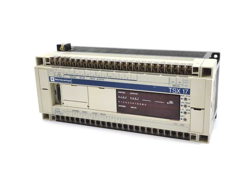 TELEMECANIQUE TSX 172 2028 CPU Progammable Controller type TSX17