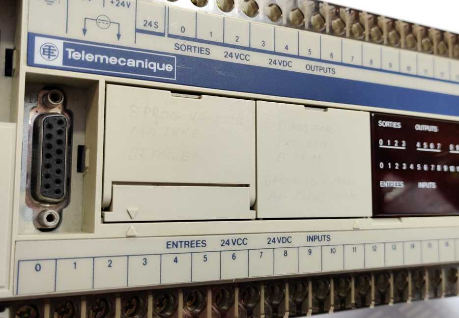 TELEMECANIQUE TSX 172 4012 CPU Programmable Controller type TSX17