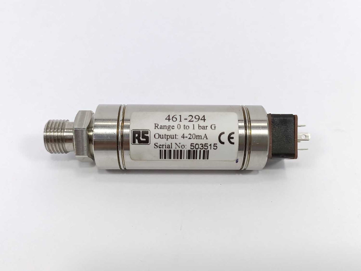 RS Pro 461-294 Pressure transducers 0-1barG