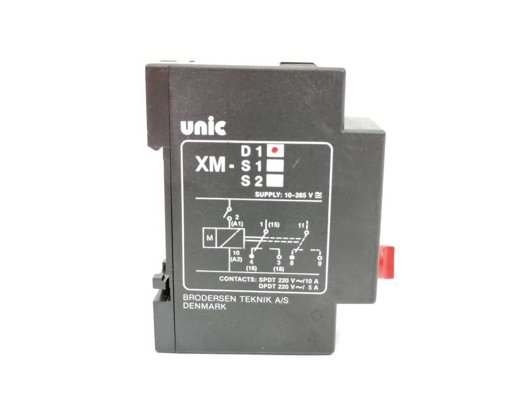 BRODERSEN XM-D1 XM Multi Function Timer Relay