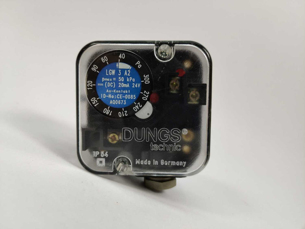 DUNGS technic LGW 3 A2 Pressure Switch 40-300 Pa