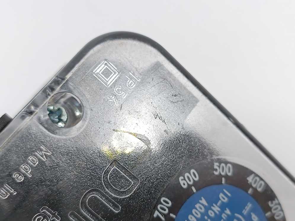 DUNGS technic LGW 10 A2 Pressure Switch 100-1000Pa