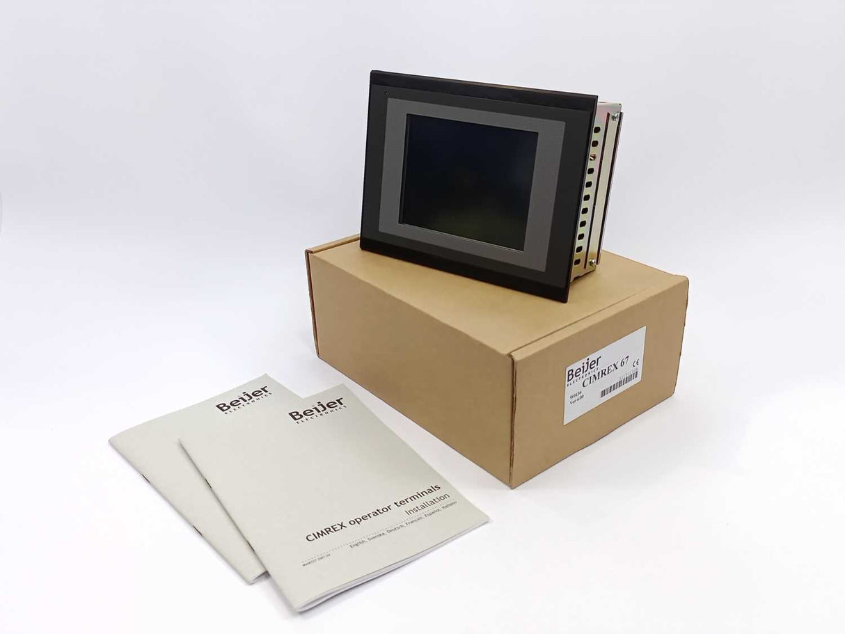BEIJER ELECTRONICS CIMREX 67 Touch Screen Display, like new 03640A