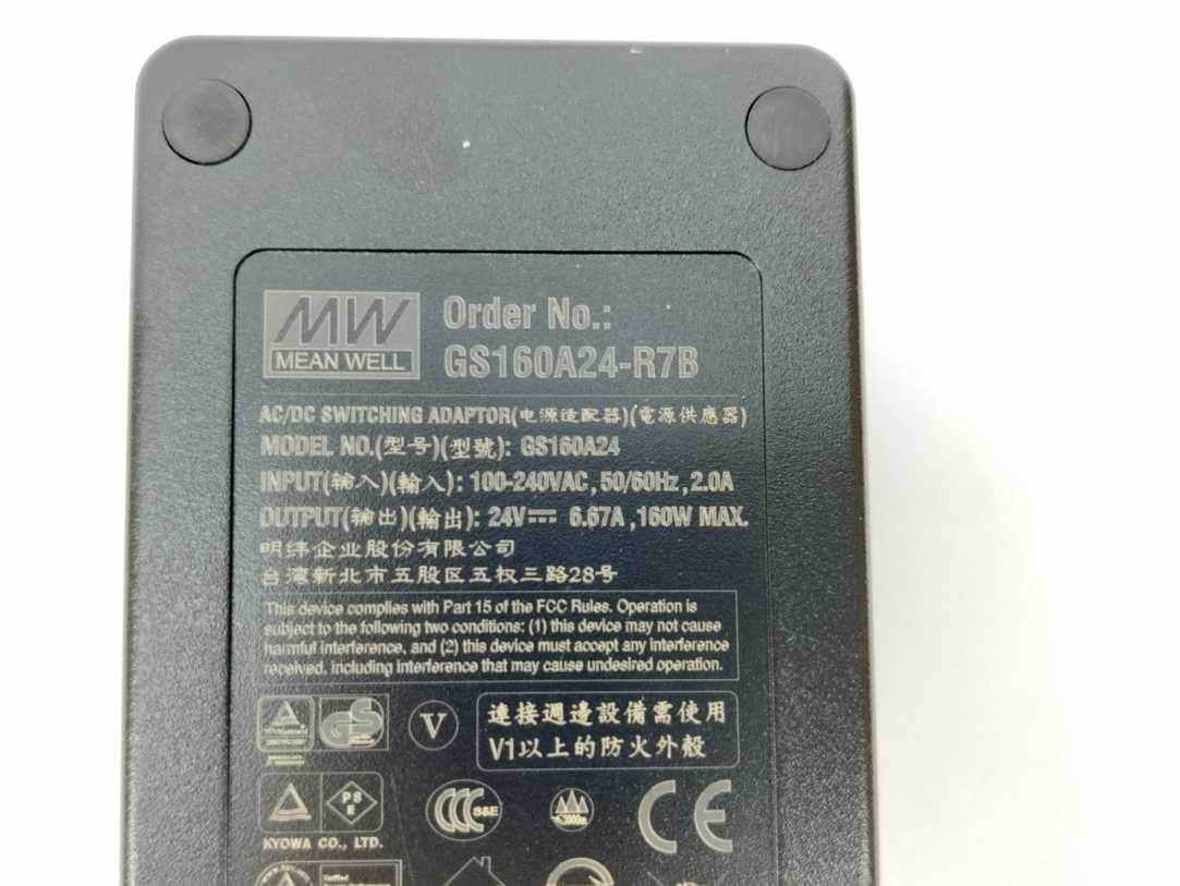 Mean Well GS160A24-R7B Output 24Vdc at 6.67A