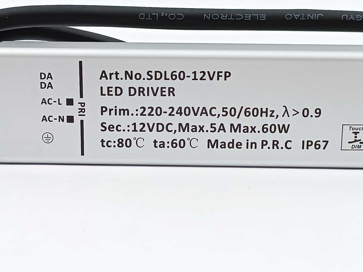 SNAPPY SDL60-12VFP LED power supplie