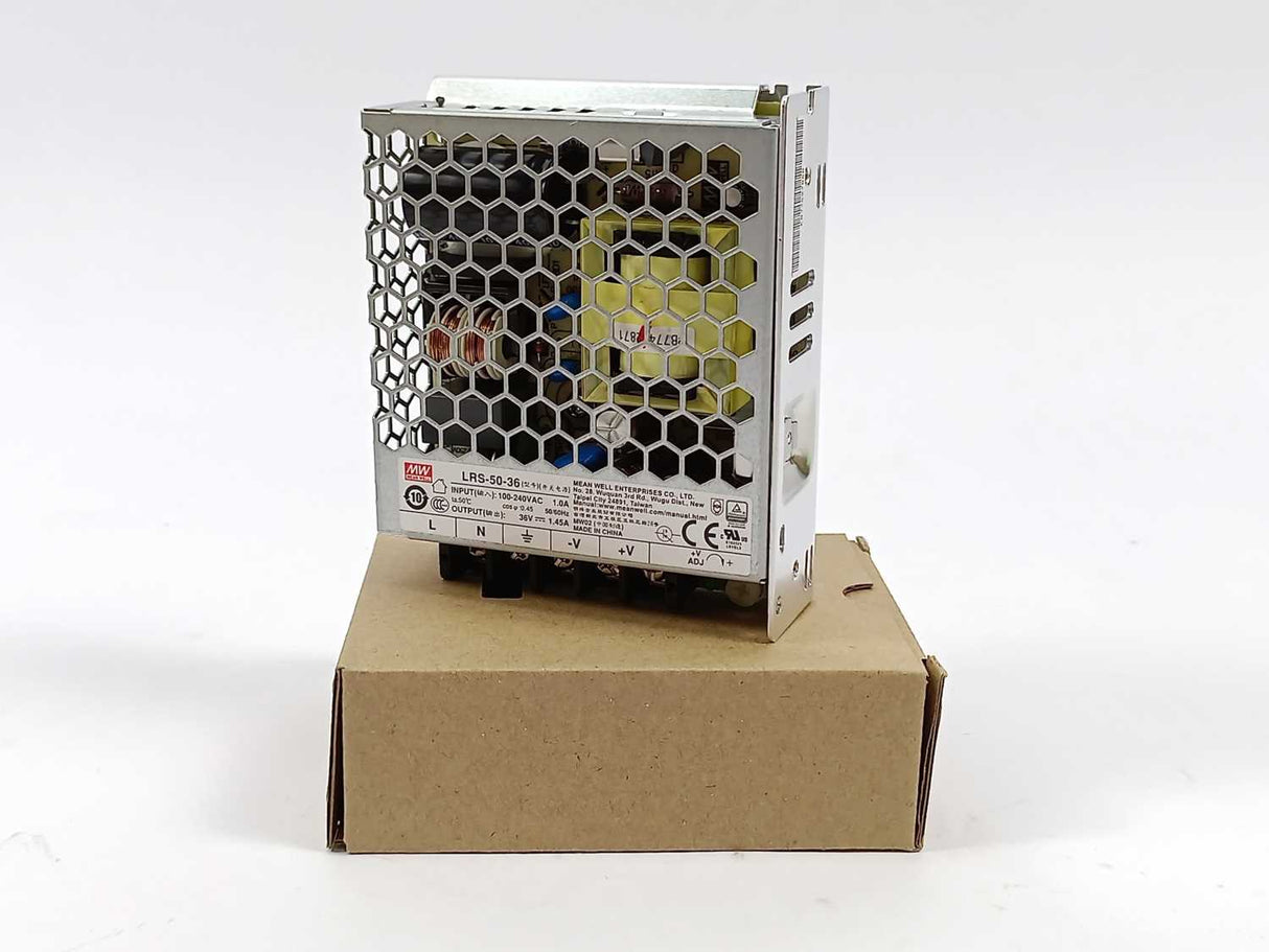Mean Well LRS-50-36 AC-DC Single output enclosed power supply 36V 1.45A