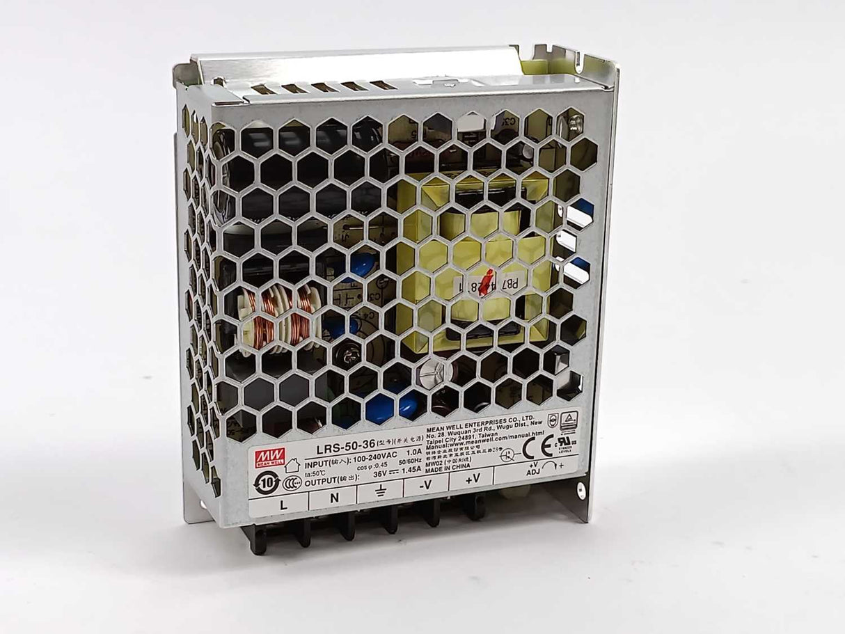 Mean Well LRS-50-36 AC-DC Single output enclosed power supply 36V 1.45A