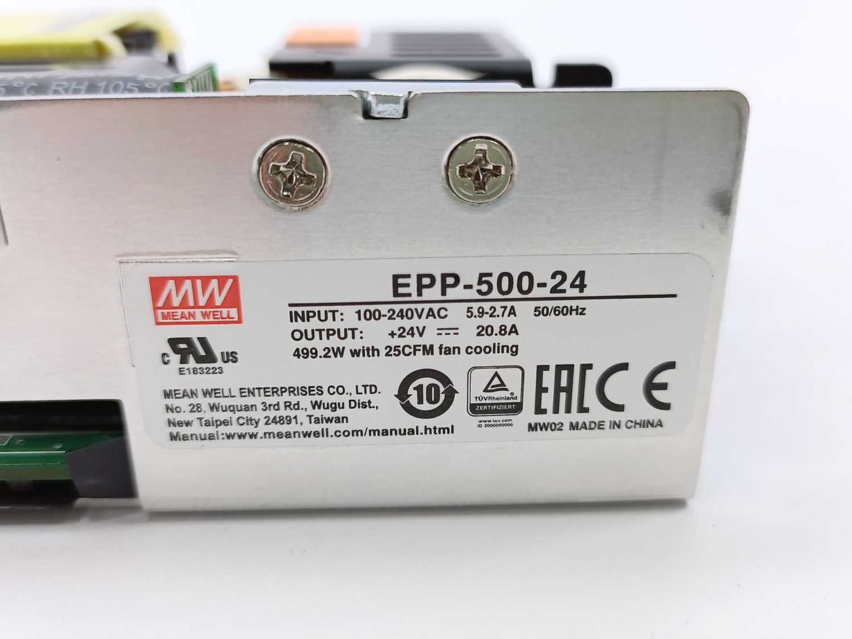 Mean Well EPP-500-24 Output 24Vdc at 20.8A