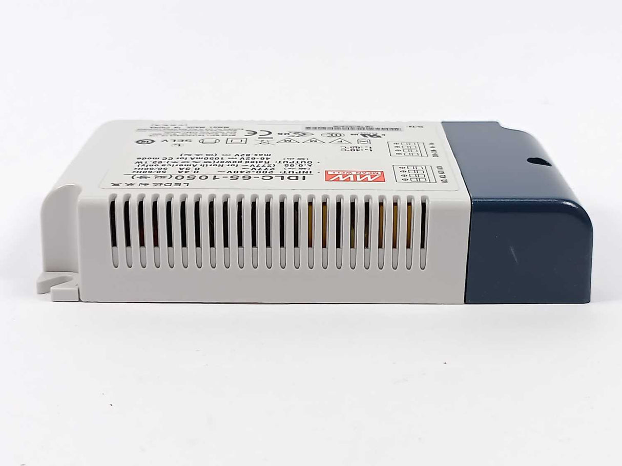 Mean Well IDLC-65-1050 AC-DC Constant Current LED Driver (CC) with PFC