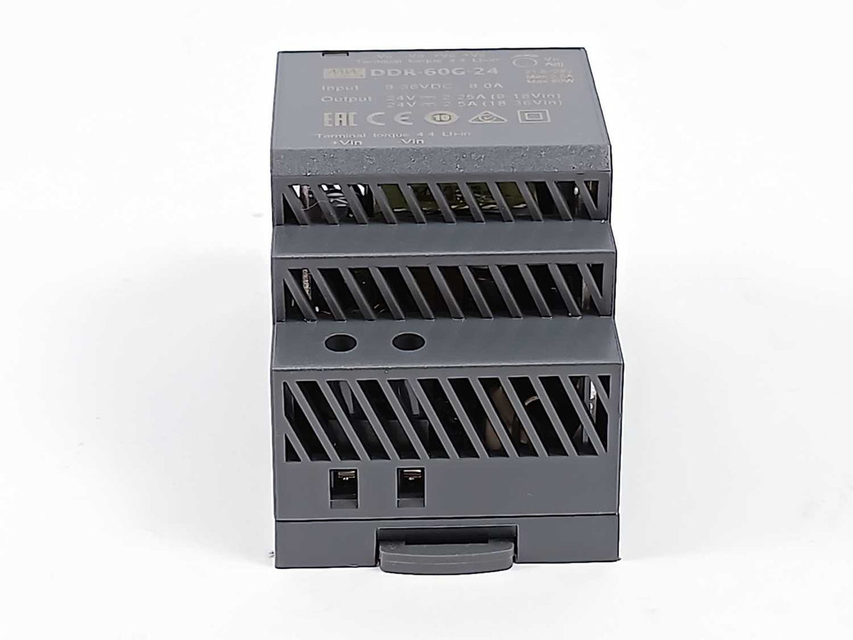 Mean Well DDR-60G-24 DC-DC Ultra slim Industrial DIN rail converter 24V 2.5A