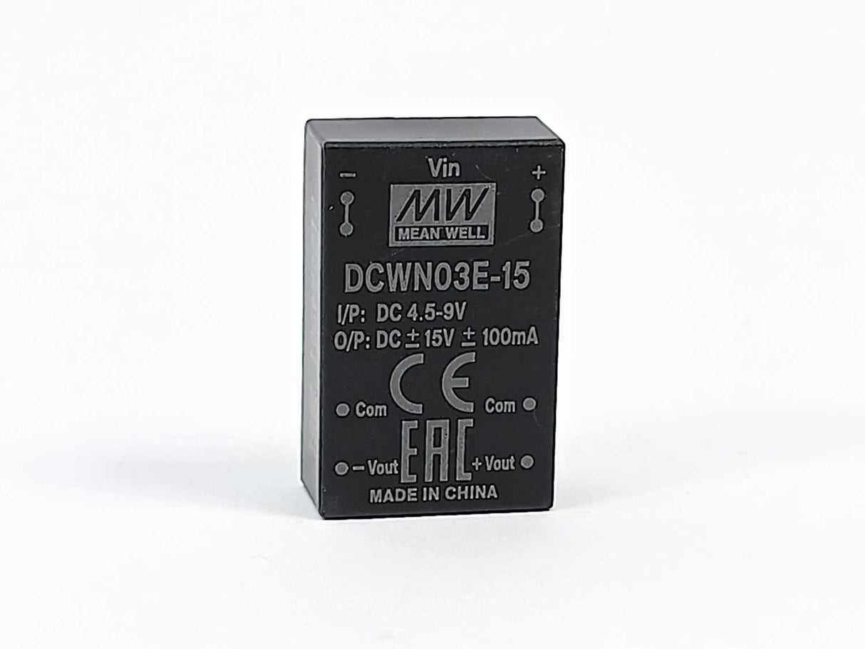Mean Well DCWN03E-15 DC-DC Regulated Dual Output Converter 33 Pcs batch