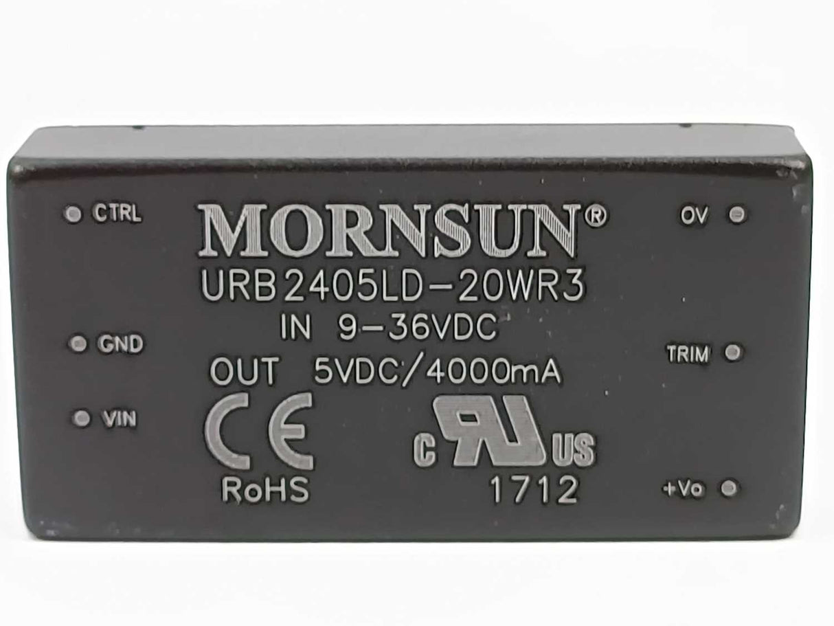 MORNSUN URB2405LD-20WR3 20W. DC/DC Converter