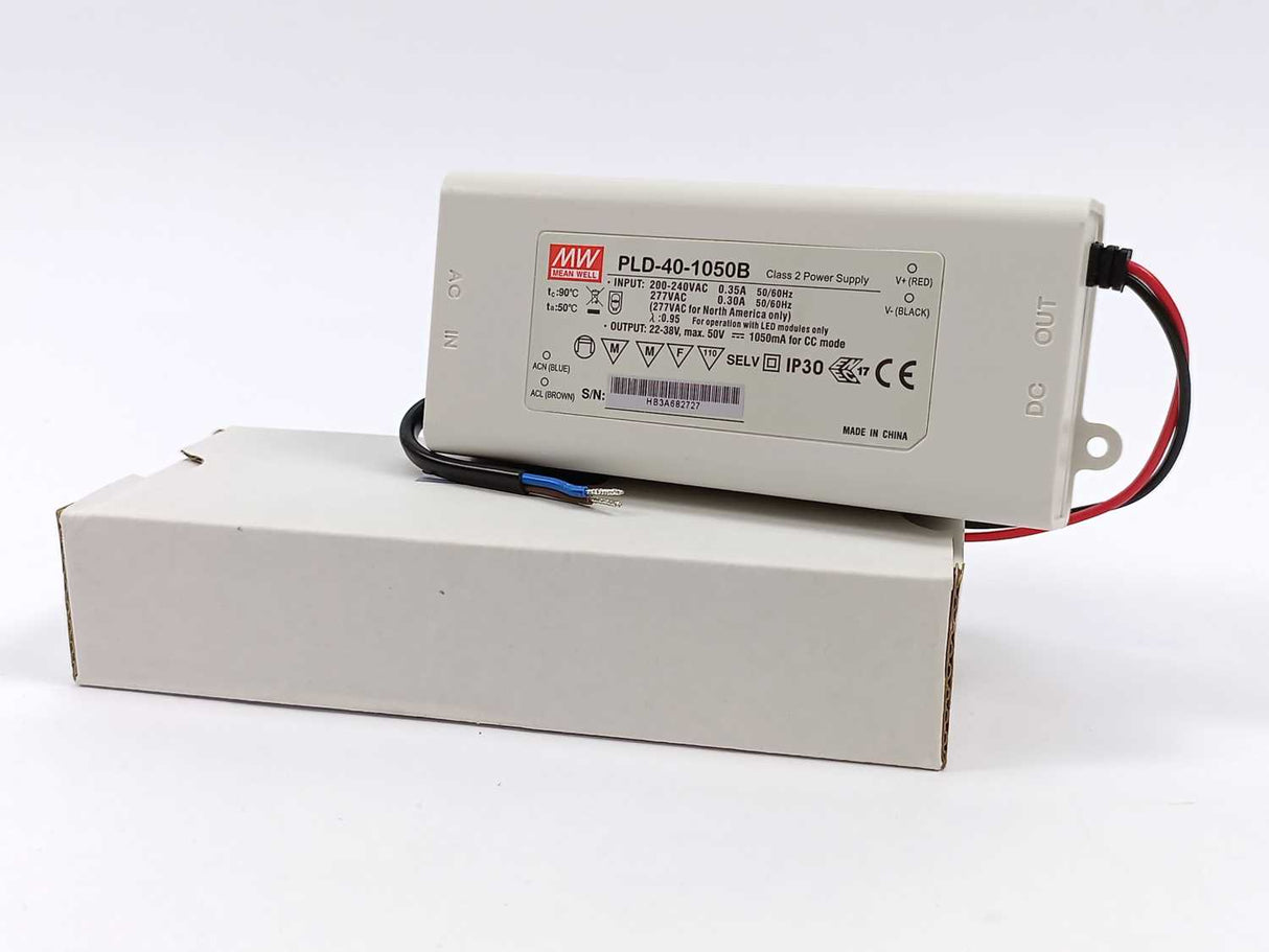 Mean Well PLD-40-1050B AC-DC Single output LED driver Constant Current (CC)
