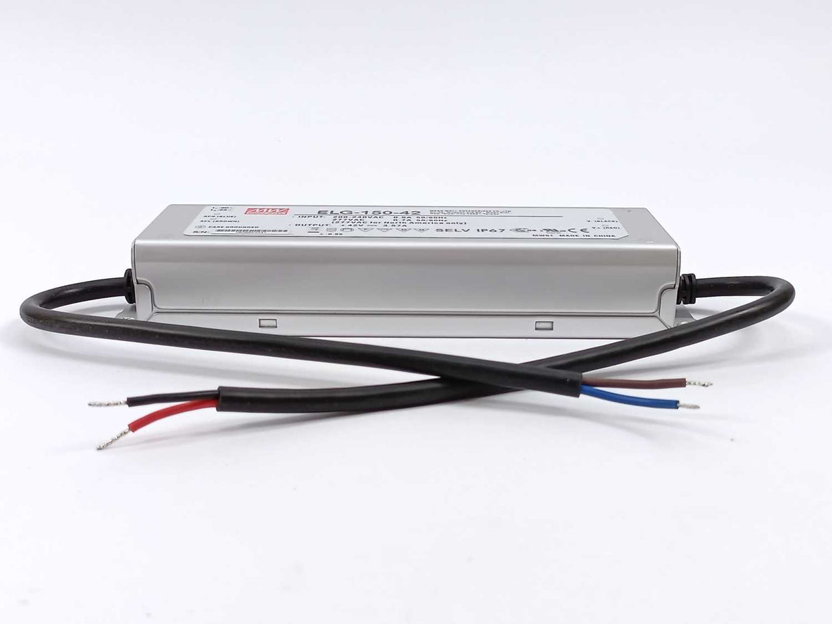 Mean Well ELG-150-42 AC-DC Single output LED Driver mix mode (CV+CC) with PFC