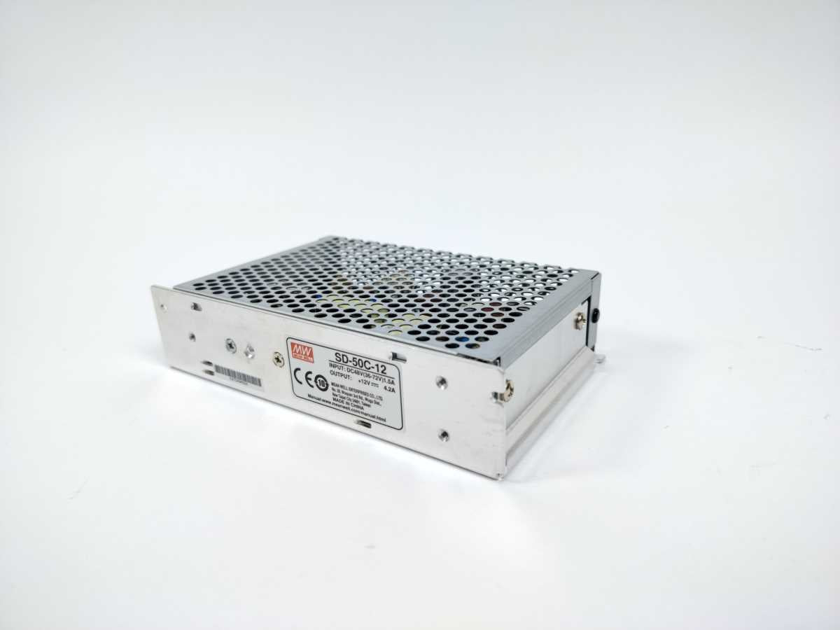 Mean Well SD-50C-12 DC-DC Enclosed converter 12V 4.2, 36-72Vdc