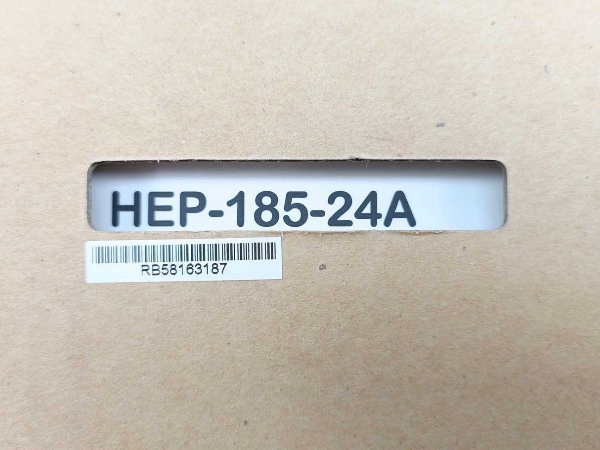 Mean Well HEP-185-24A 24Vdc at 7.8A,  industrial power supply with PFC