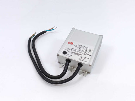 Mean Well HSG-70-12 60W, Input 10-240V 1.2A 277V 0,6V; Output 12V 5,0A