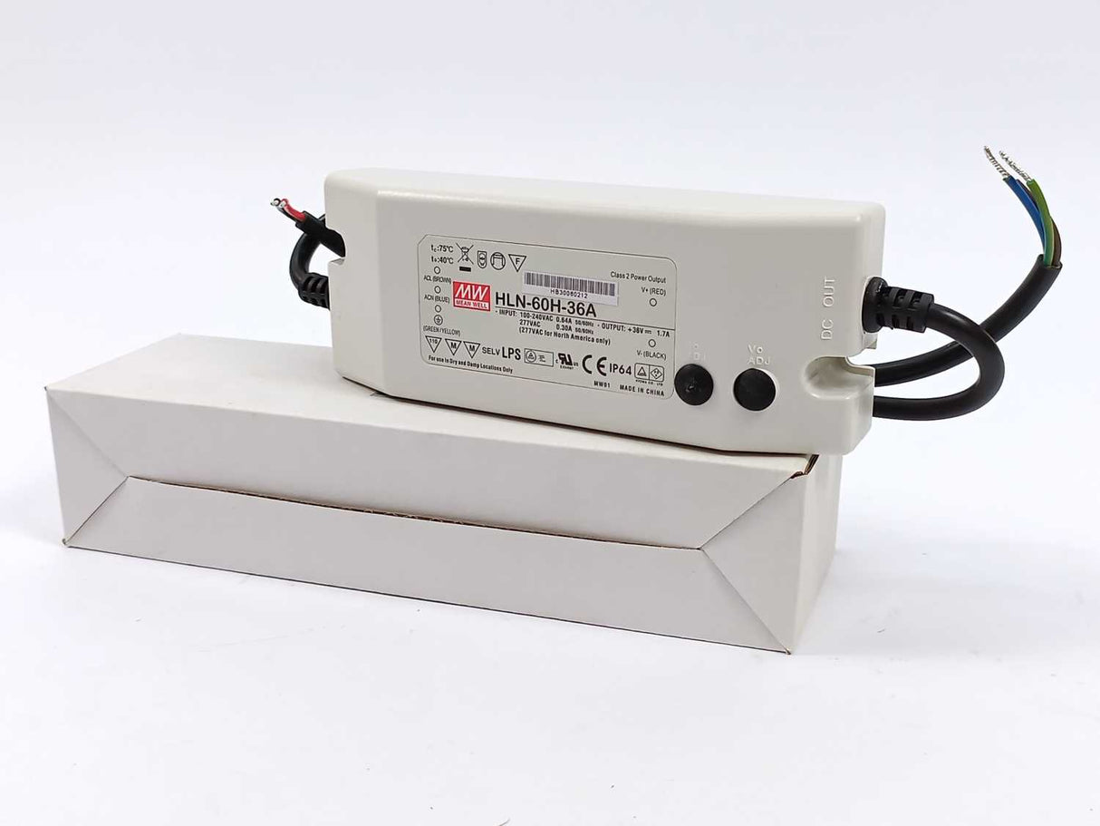 Mean Well HLN-60H-36A AC-DC Single output LED driver Mix mode (CV+CC)