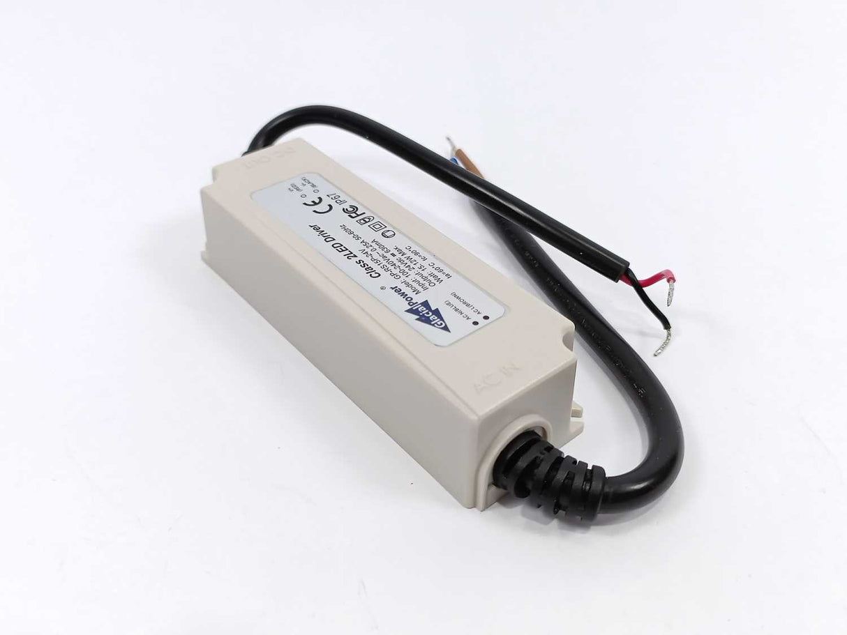 Glacial power GP-RS15P-24V Led Driver Power Supply 15,12W 100-240VAC