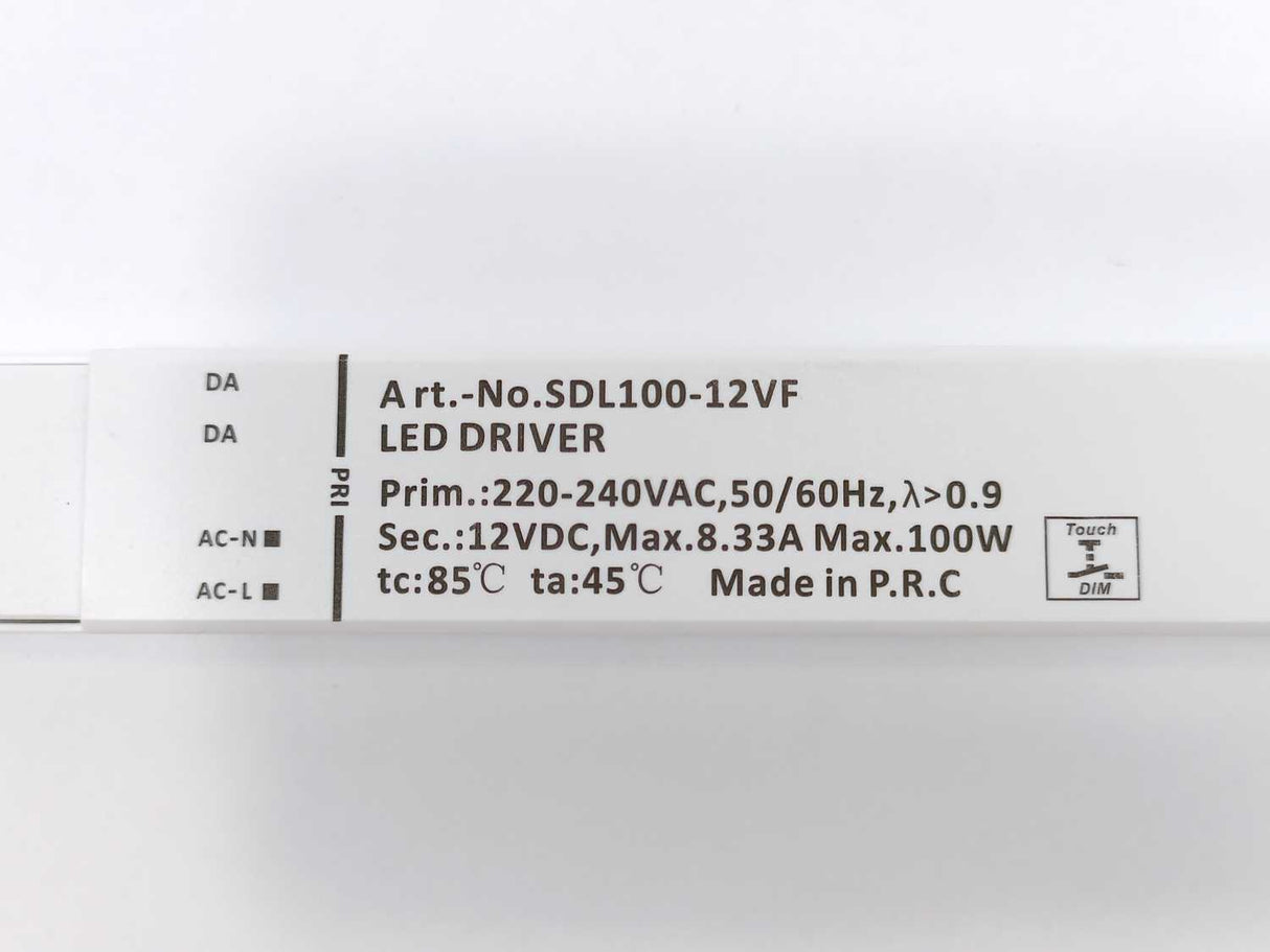 SNAPPY SDL100-12VF Single output LED Power Supply 100W