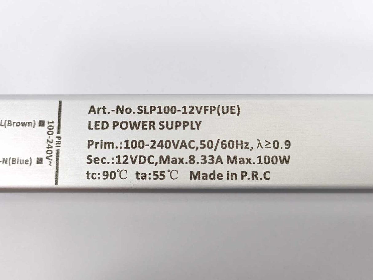 SNAPPY SLP100-12VFP(UE) Single output LED Power Supply 100W