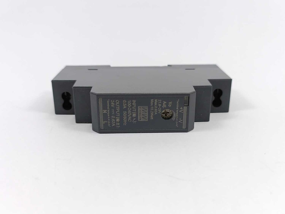 Mean Well HDR-15-24 DIN-RAIL Power Supply 15,2W 100-240VAC