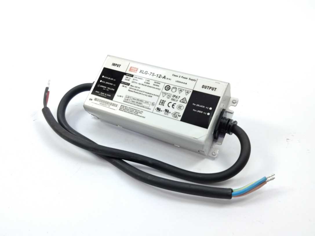 Mean Well XLG-75-12-A Class 2 Power Supply