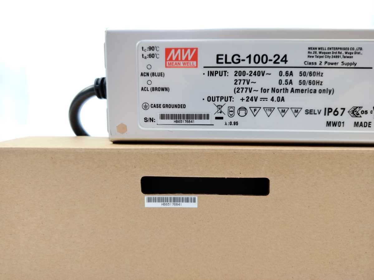 Mean Well ELG-100-24 Class 2 Power Supply