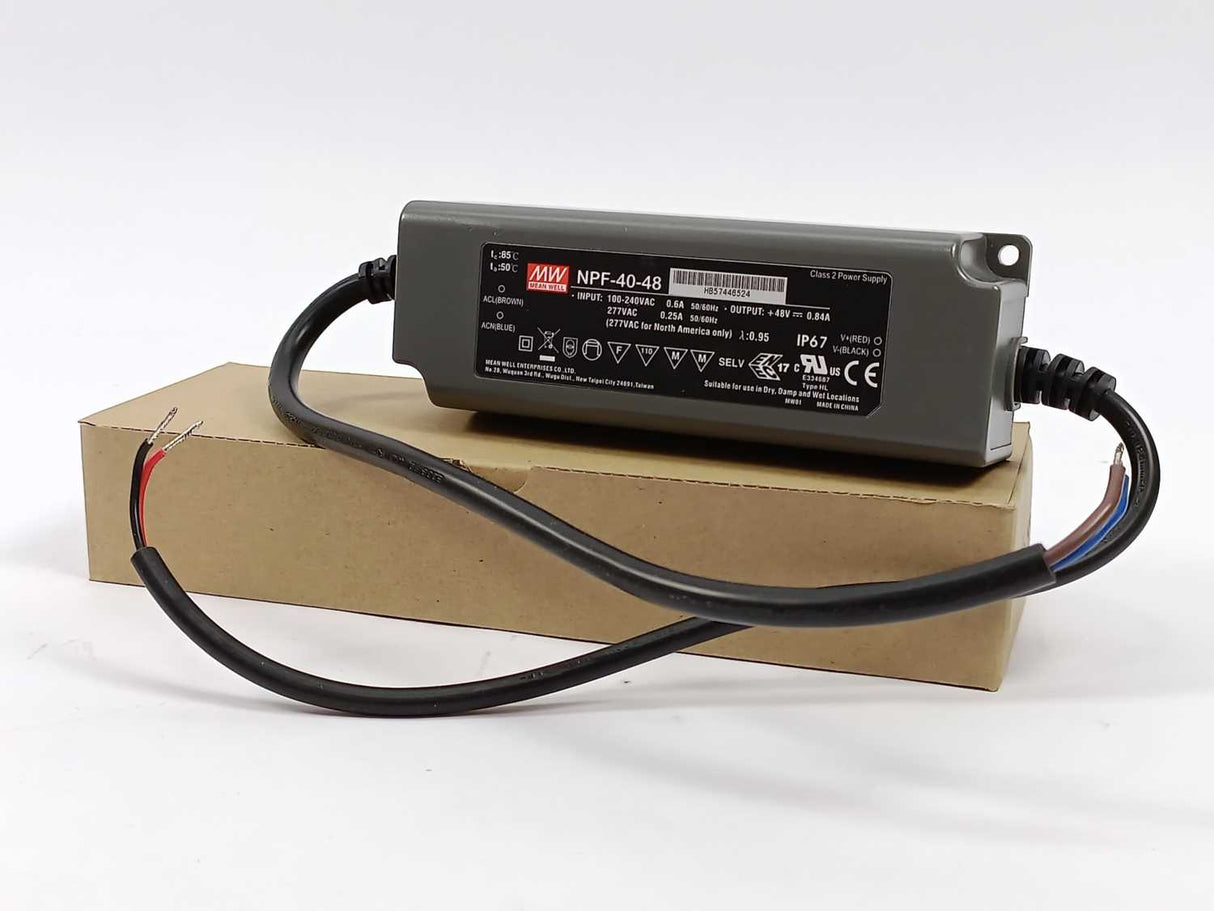 Mean Well NPF-40-48 Constant Power Mode with Active PFC 48Vdc at 0.84A
