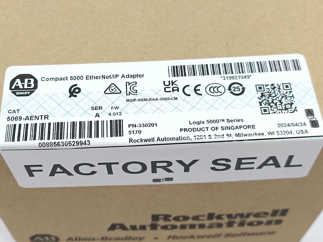 AB 5069-AENTR Ser. A Compact 5000 EtherNet/IP Adapter