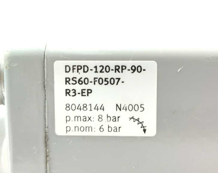 Festo 8048144 DFPD-120-RP-90-RS60-F0507-R3-EP Quarter Turn Actuator
