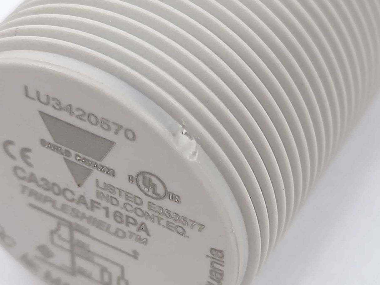 Carlo Gavazzi CA30CAF16PA Tripleshield Capacitive Proximity Switch