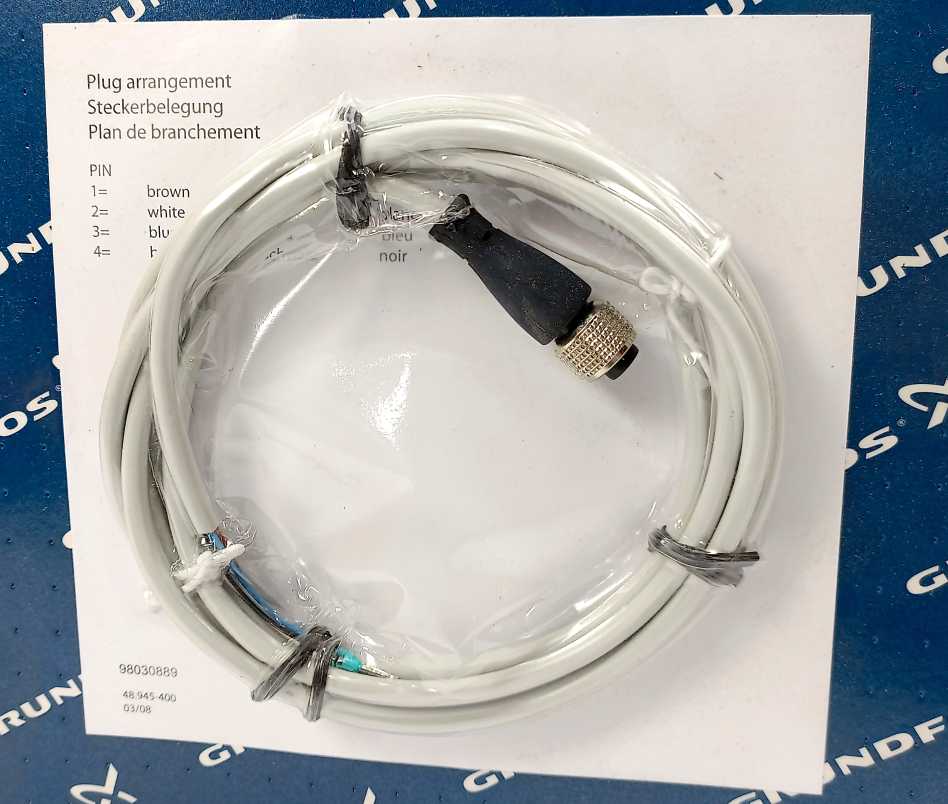 GRUNDFOS 96609014 Cable 2m, control input
