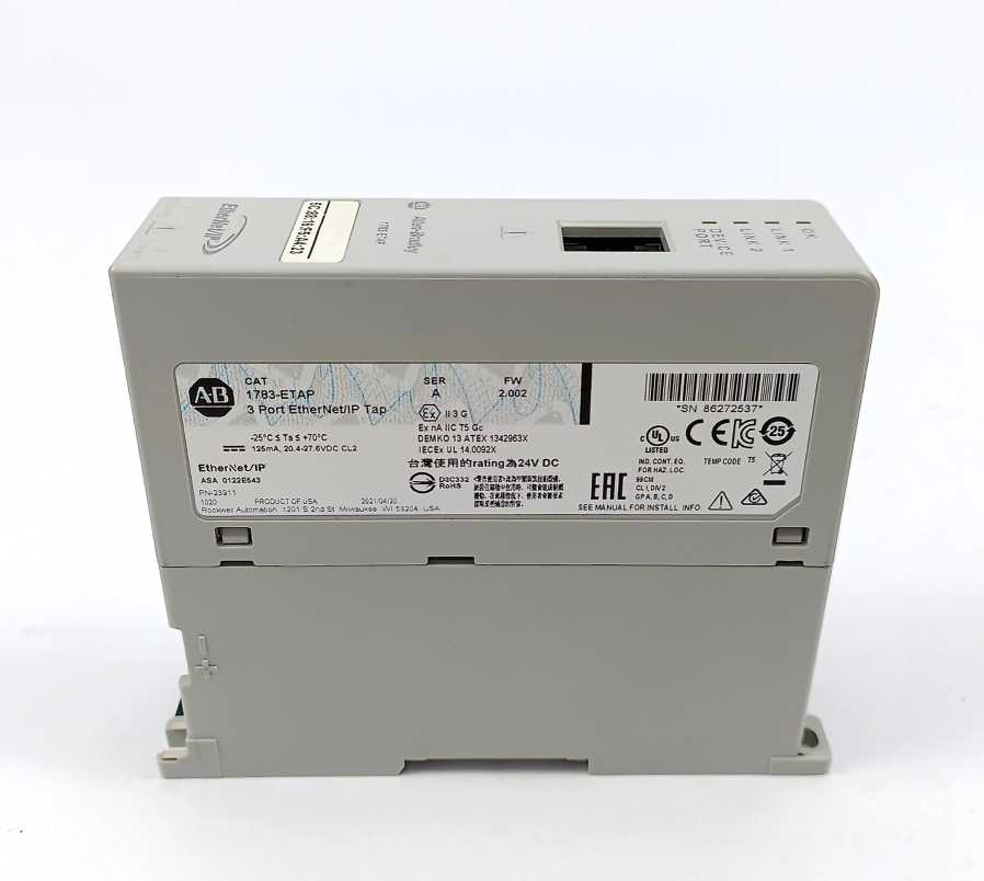 AB 1783-ETAP P/N: 23911 Ser: A FW: 2.002