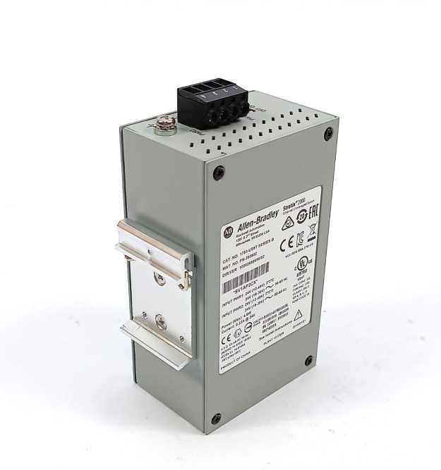 AB 1783-US8T Stratix 2000 Ethernet Unmanaged Switch Ser. B, P/N: 380802