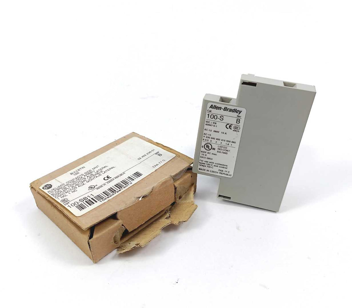 AB 100-S Auxiliary Contact Ser B 10a 690v