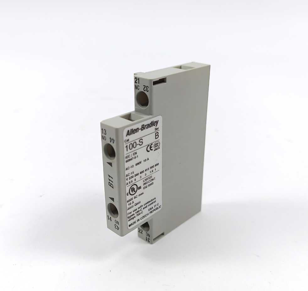 AB 100-S Auxiliary Contact Ser B 10a 690v