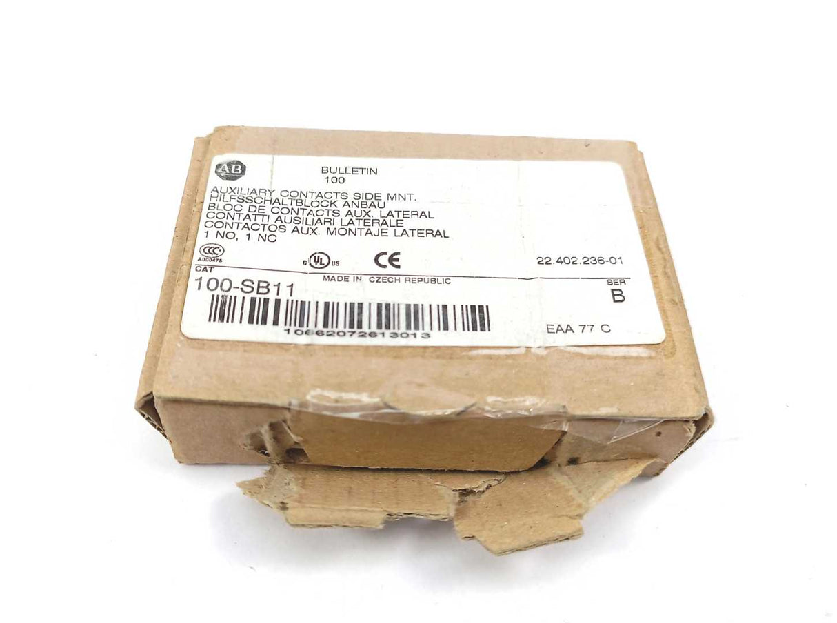 AB 100-S Auxiliary Contact Ser B 10a 690v