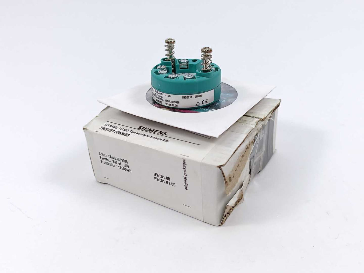 Siemens 7NG3211-0NN00 Temperature transmitter SITRANS TH100