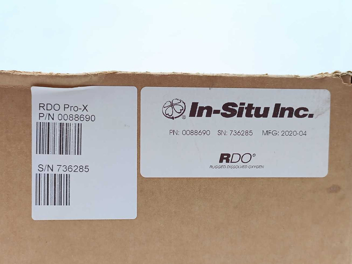 In-Situ Inc. 0088690 RDO Pro-X Portable Optical Dissolved Oxygen Sensor