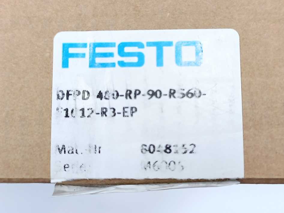 Festo 8048152 DFPD-480-RP-90-RS60-F1012-R3-EP Quarter turn actuator