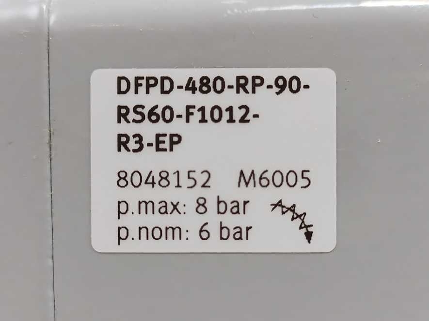 Festo 8048152 DFPD-480-RP-90-RS60-F1012-R3-EP Quarter turn actuator