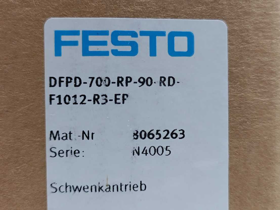 Festo 8065263 DFPD-700-RP-90-RD-F1012-R3-EP Quarter turn actuator