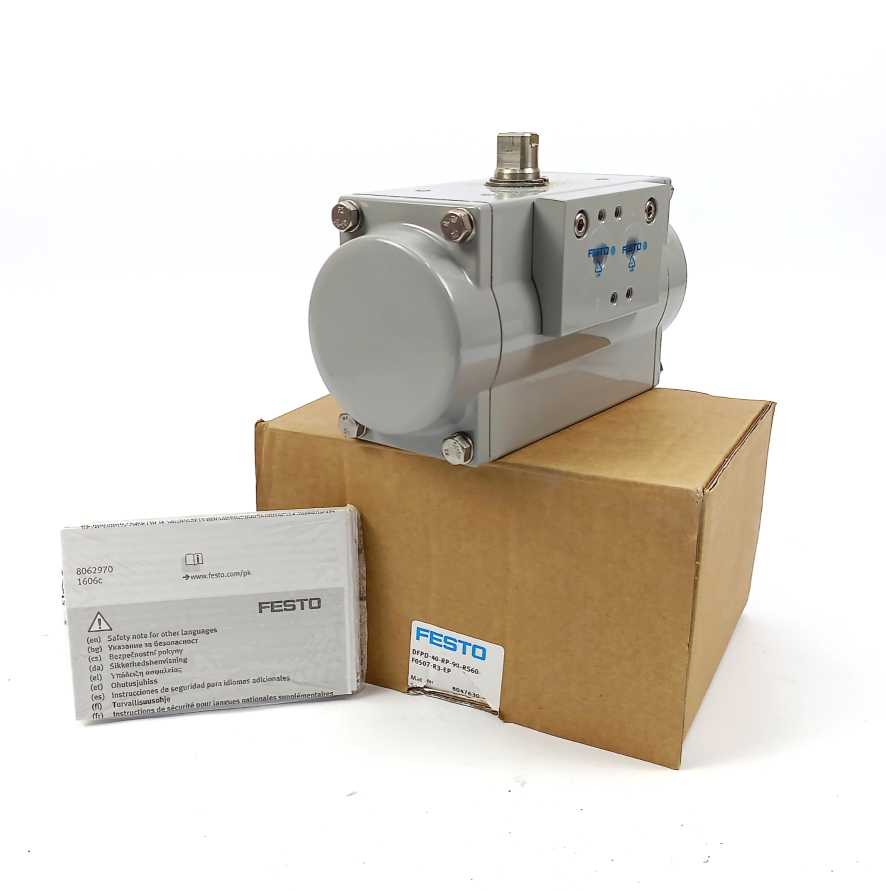 Festo 8047630 DFPD-40-RP-90-RS60-F0507-R3-EP Quarter Turn Actuator