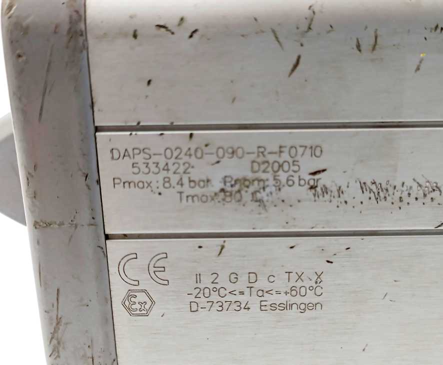 Festo 533422 Quarter Turn Actuator DAPS-0240-090-R-F0710