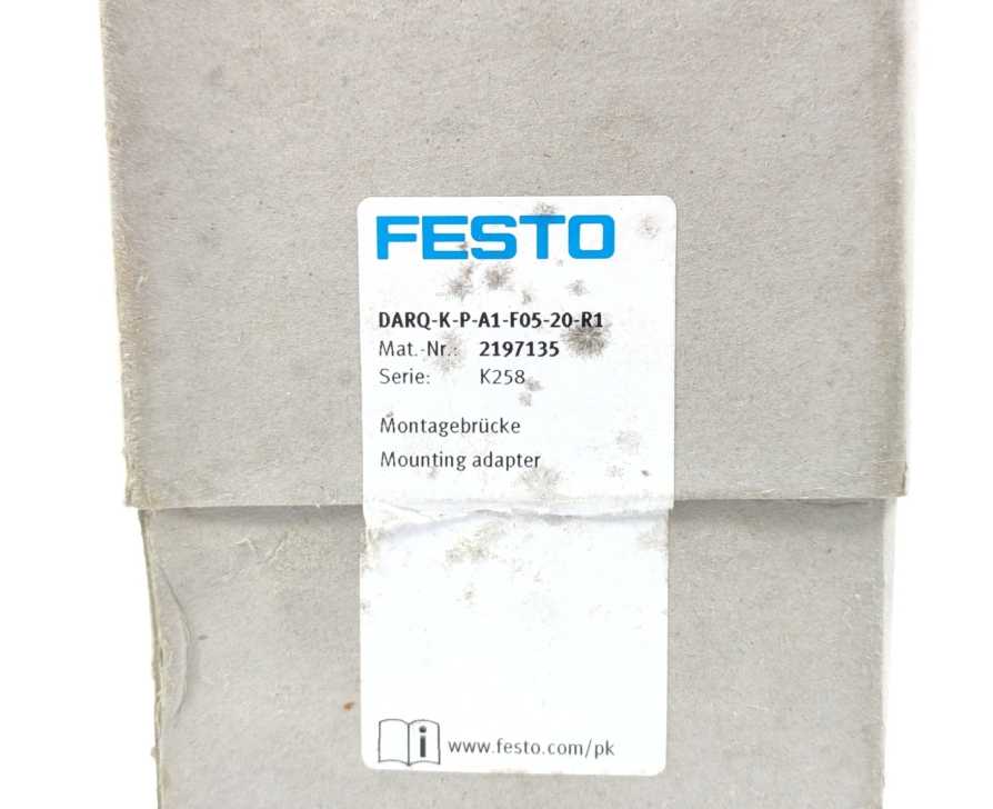 Festo 2197135 Mounting Flange Adapter